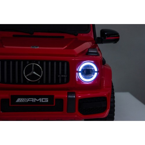 Pojazd Mercedes G63 AMG LIFT Czerwony