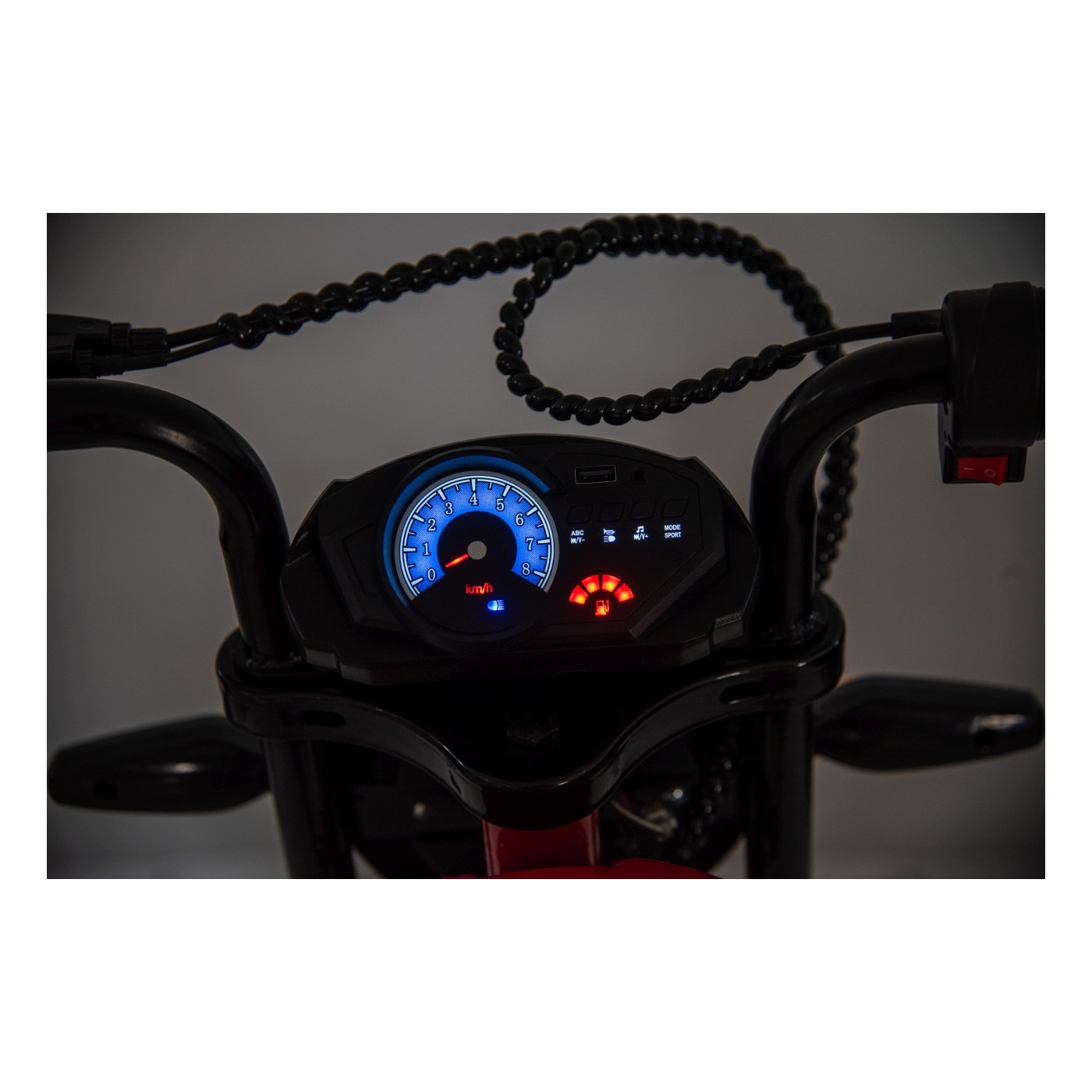 Pojazd Motor SUPERMOTO Czerwony