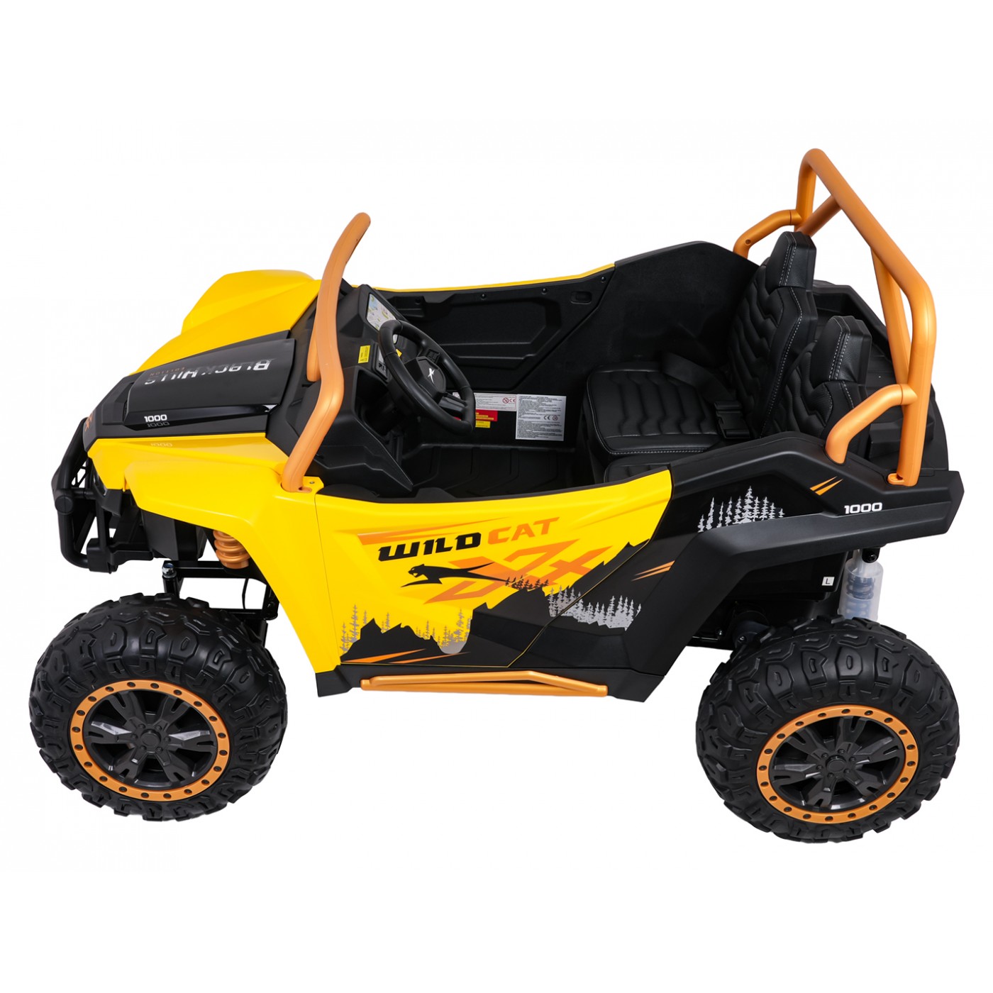 Pojazd Buggy Arctic Cat WILDCAT XX Żółty