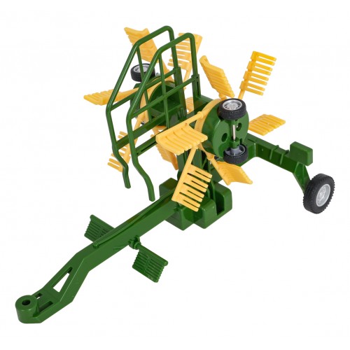 Traktor + Zgrabiarka R/C 1:24 Czerwony