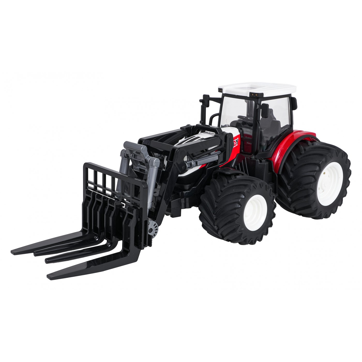 Traktor Czerwony R/C Z Turem