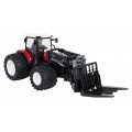 Traktor Czerwony R/C Z Turem