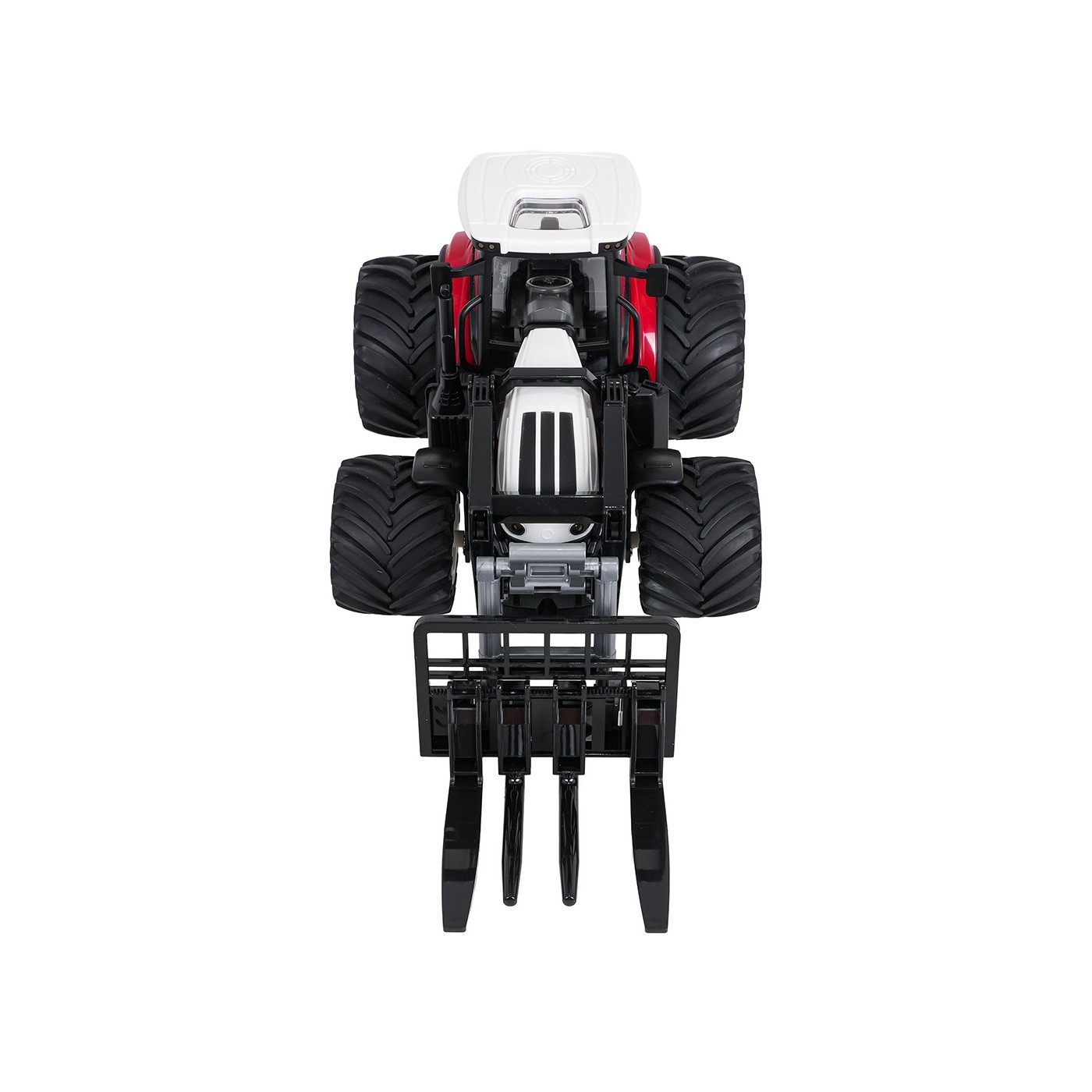 Traktor Czerwony R/C Z Turem