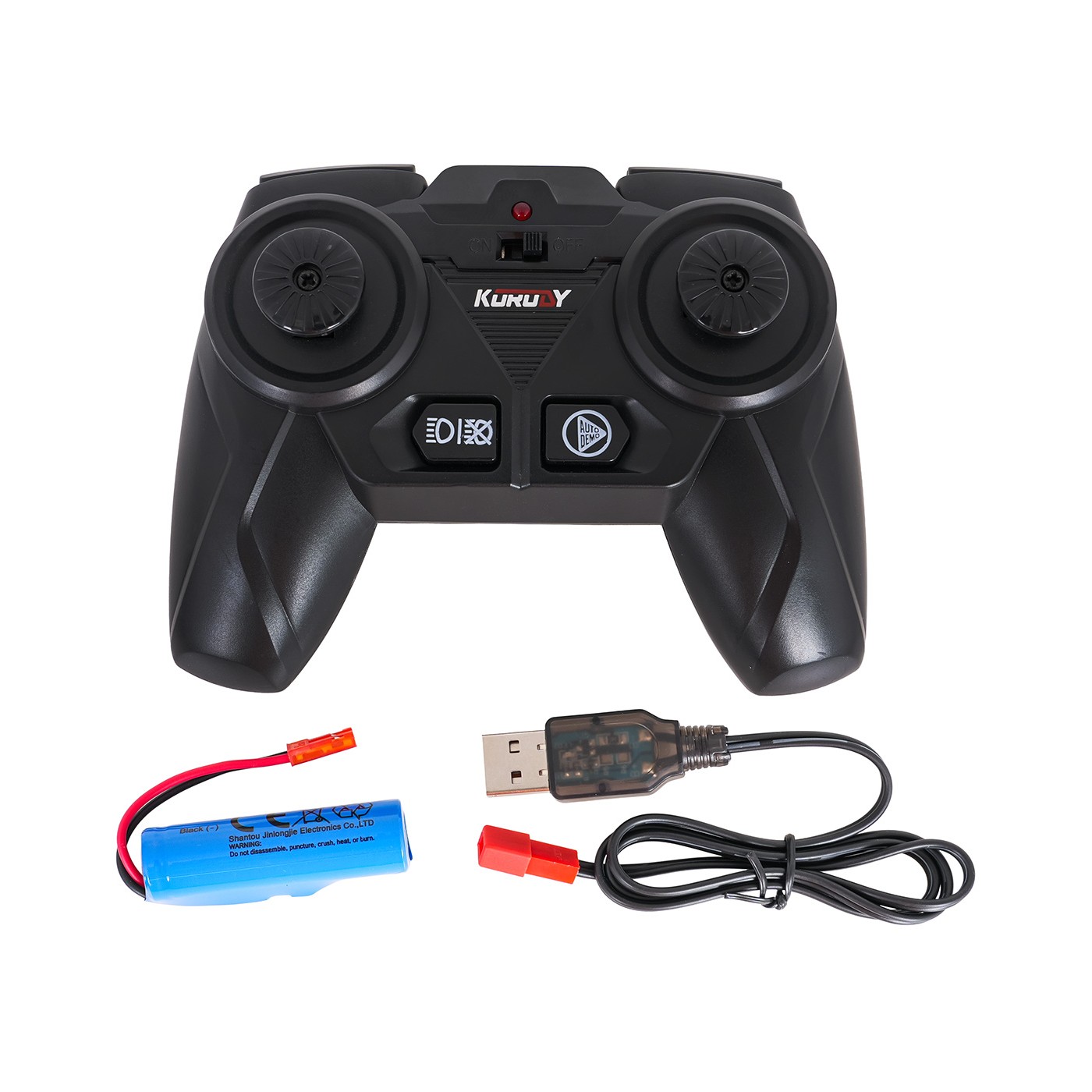 Traktor Czerwony R/C Z Turem