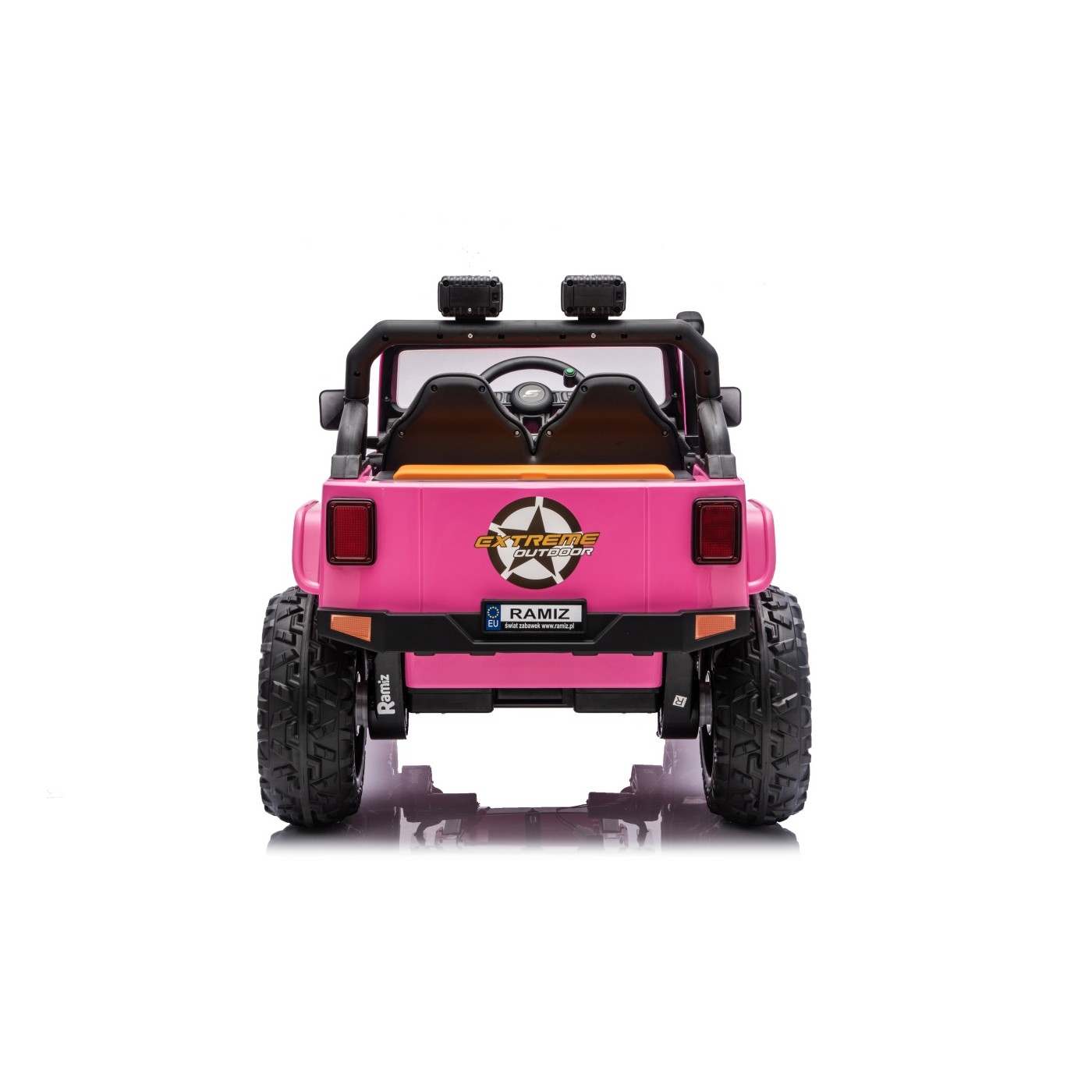 Pojazd Jeep Monster Różowy