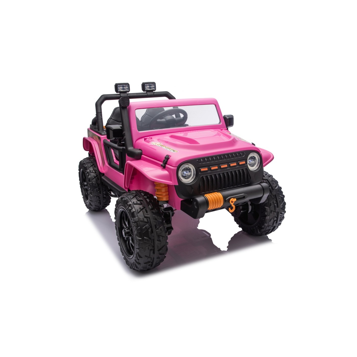Pojazd Jeep Monster Różowy