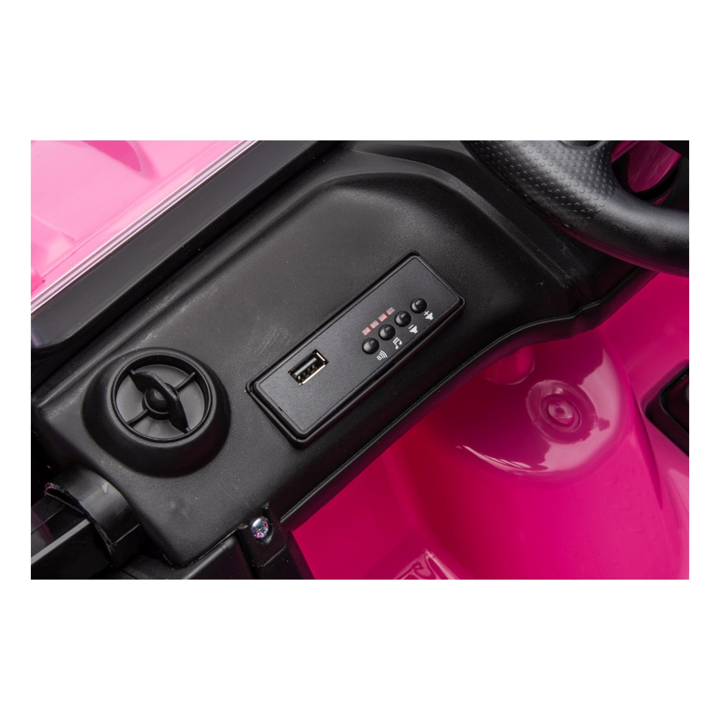 Pojazd Jeep Monster Różowy