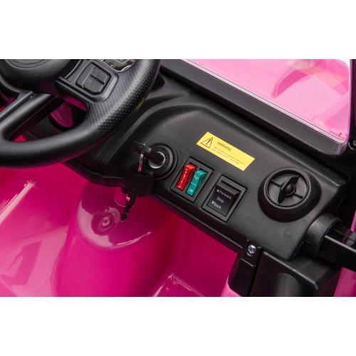 Pojazd Jeep Monster Różowy