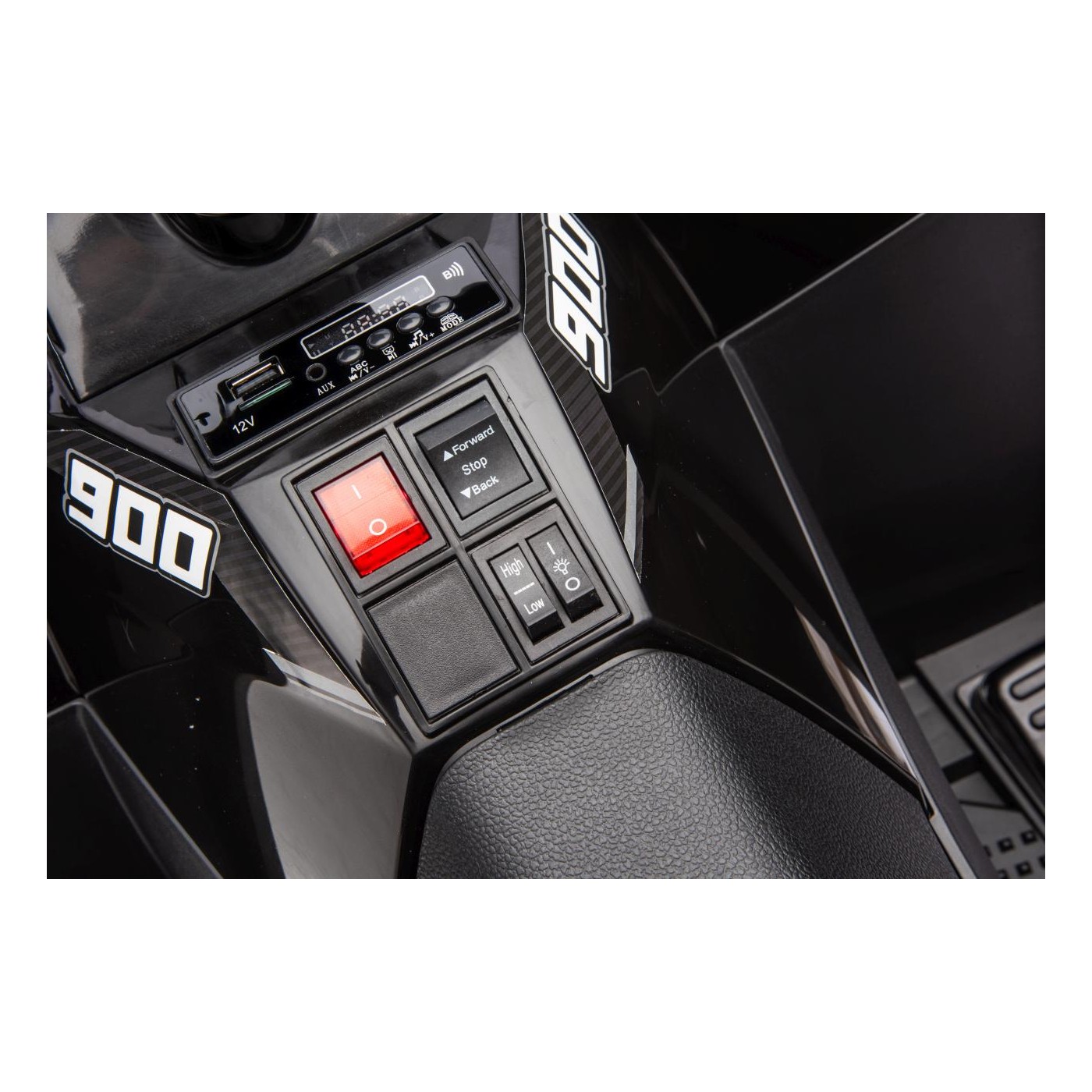 Pojazd Quad 4x4 ATV WOLF Czarny