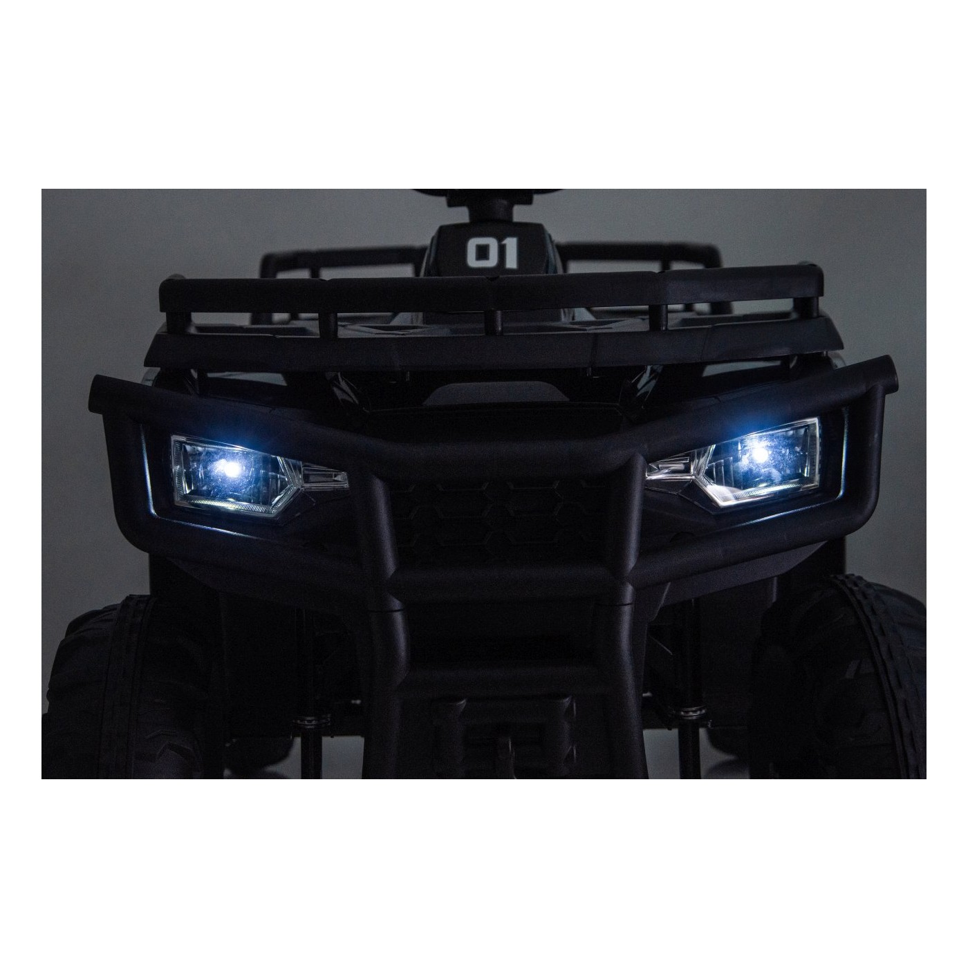 Pojazd Quad 4x4 ATV WOLF Czarny