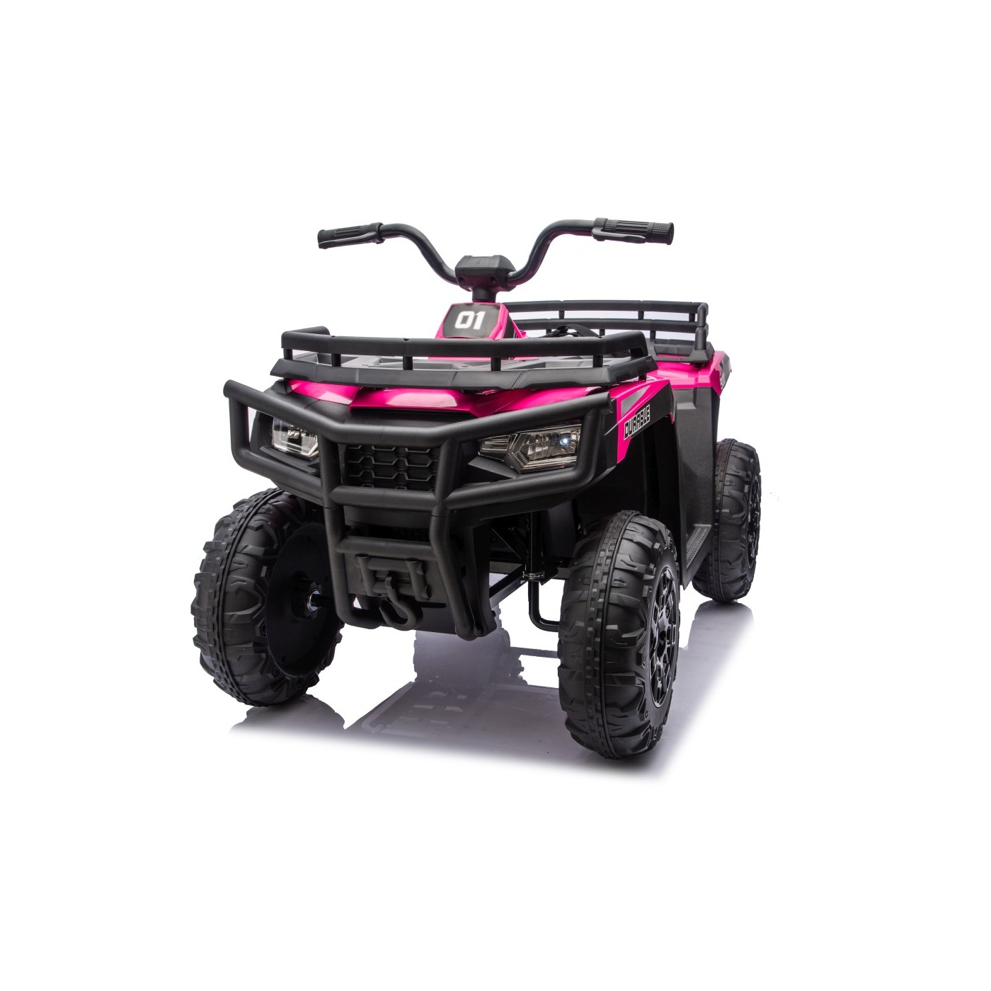 Pojazd Quad 4x4 ATV WOLF Różowy