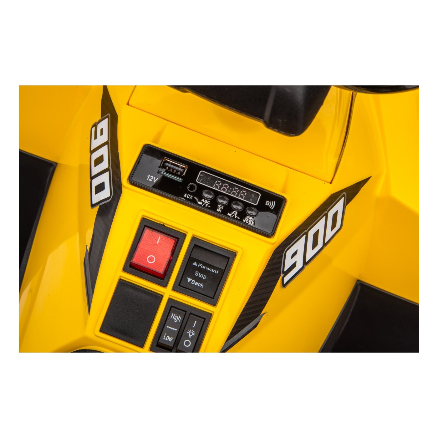 Pojazd Quad 4x4 ATV WOLF Pomarańczowy