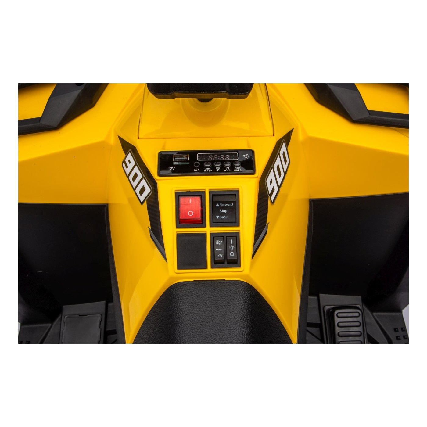 Pojazd Quad 4x4 ATV WOLF Pomarańczowy