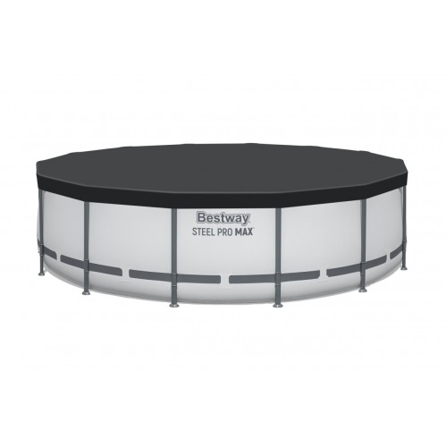 Basen stelażowy Steel Pro MAX 427x107 Szary 14FT BESTWAY 5w1 + Akcesoria
