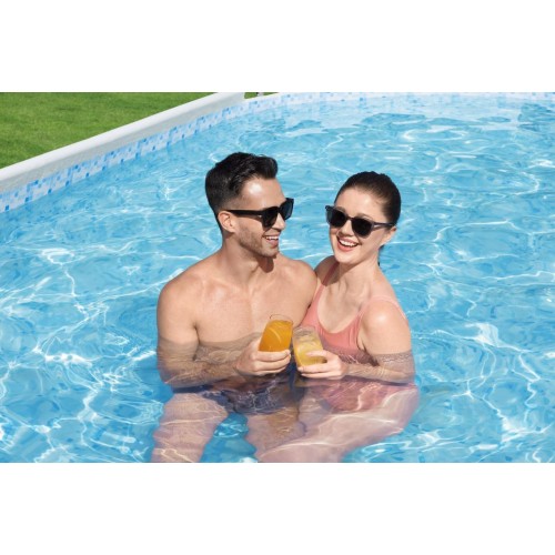 Basen stelażowy Power Steel 488x305x107 16x10FT BESTWAY 7w1 + Akcesoria