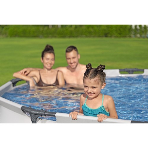 Basen Stelażowy Steel Pro MAX 305x76 Okrągły 10FT BESTWAY TRITECH FrameLink