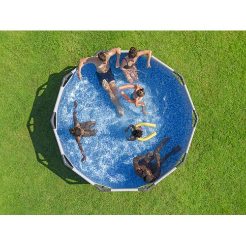 Basen Stelażowy Steel Pro MAX 305x76 Okrągły 10FT BESTWAY 3w1
