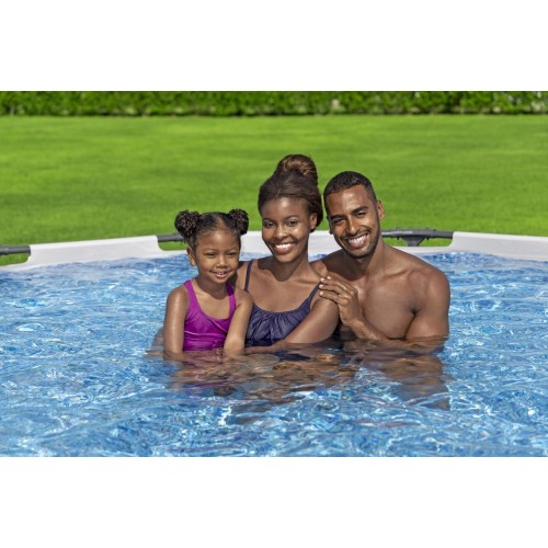 Basen Stelażowy Steel Pro MAX 366x76 Okrągły 12FT BESTWAY 3w1 + Pompa Filtr