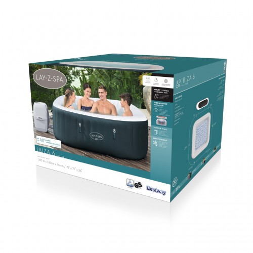Lay-Z-Spa IBIZA AirJet 6 Jacuzzi BESTWAY