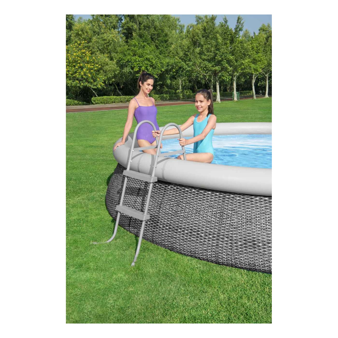 Drabinka do basenu ogrodowego BESTWAY 84cm