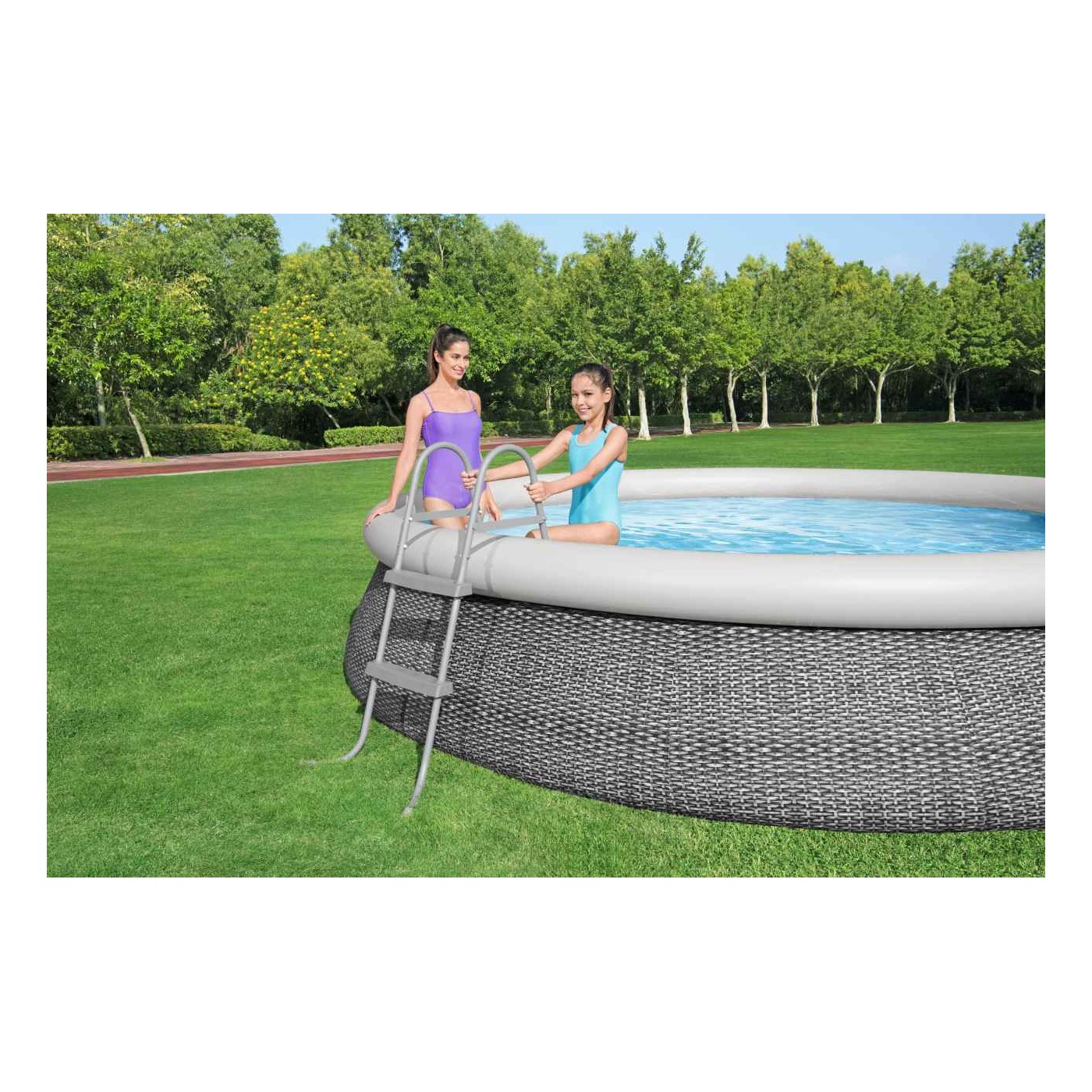 Drabinka do basenu ogrodowego BESTWAY 84cm