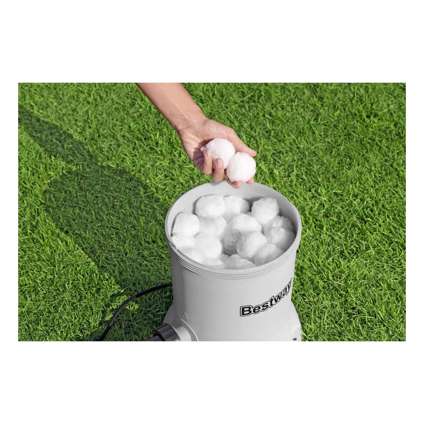 Pompa na Wkład filtrujący Polysphere FlowClear 1500gal. BESTWAY