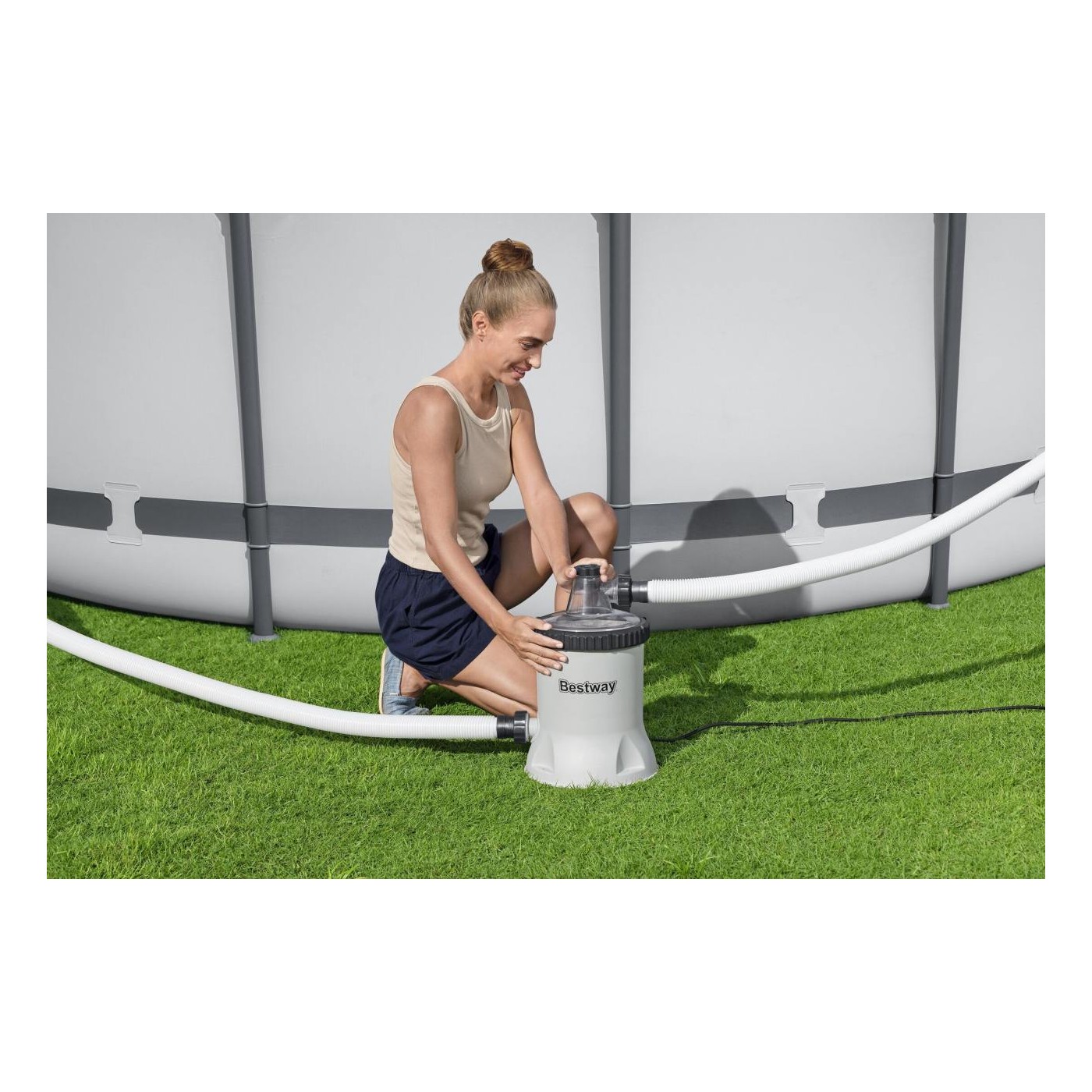 Pompa na Wkład filtrujący Polysphere FlowClear 1500gal. BESTWAY