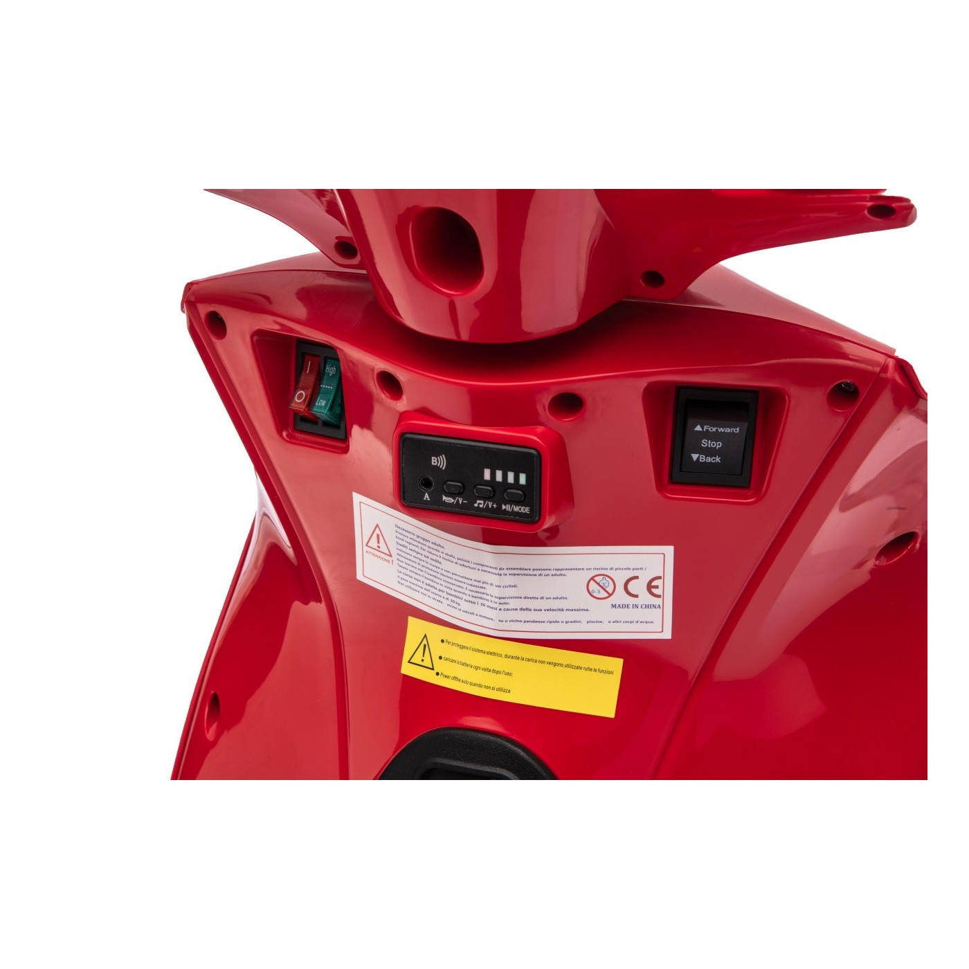 Pojazd Motor Skuter HONDA SH125I Czerwony