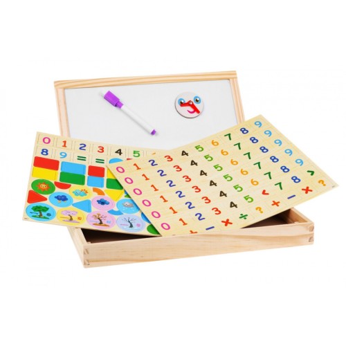 Magnetic Wood Board For Learning Accessories