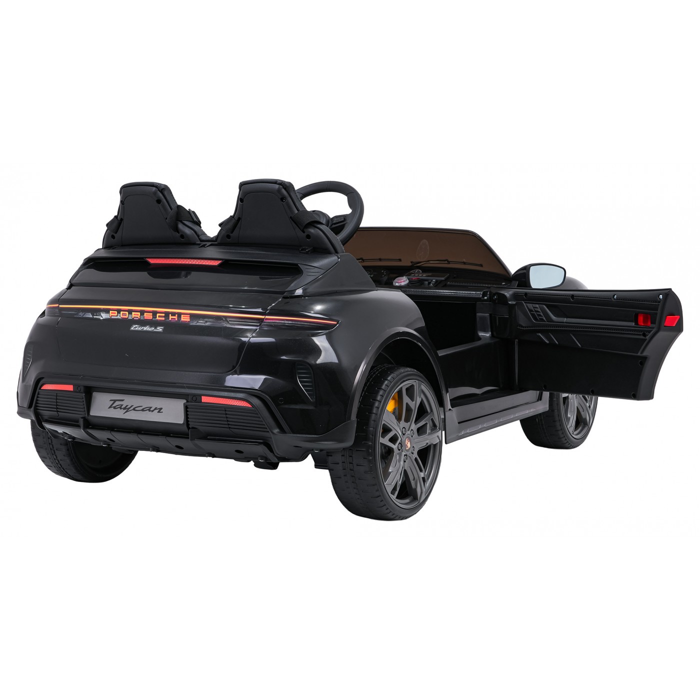 Pojazd Porsche Taycan Turbo S Czarny