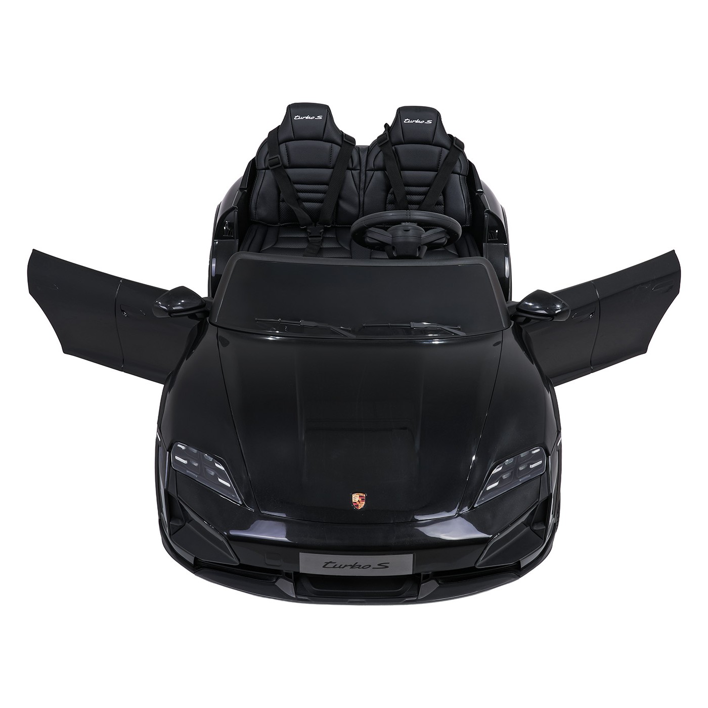 Pojazd Porsche Taycan Turbo S Czarny