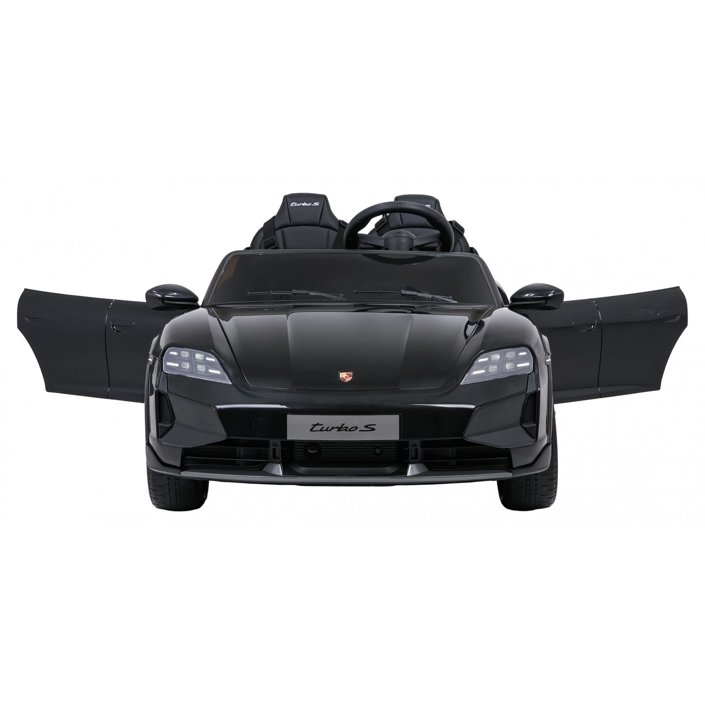 Pojazd Porsche Taycan Turbo S Czarny