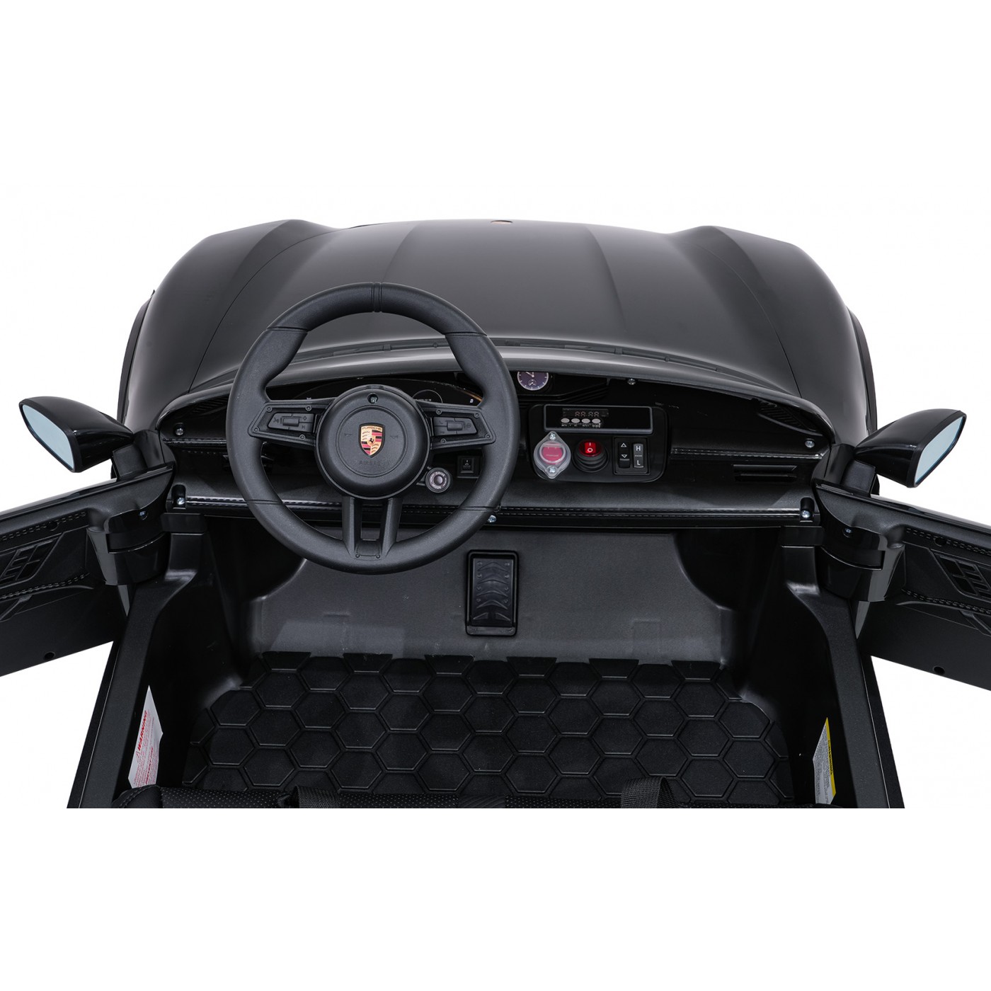 Pojazd Porsche Taycan Turbo S Czarny