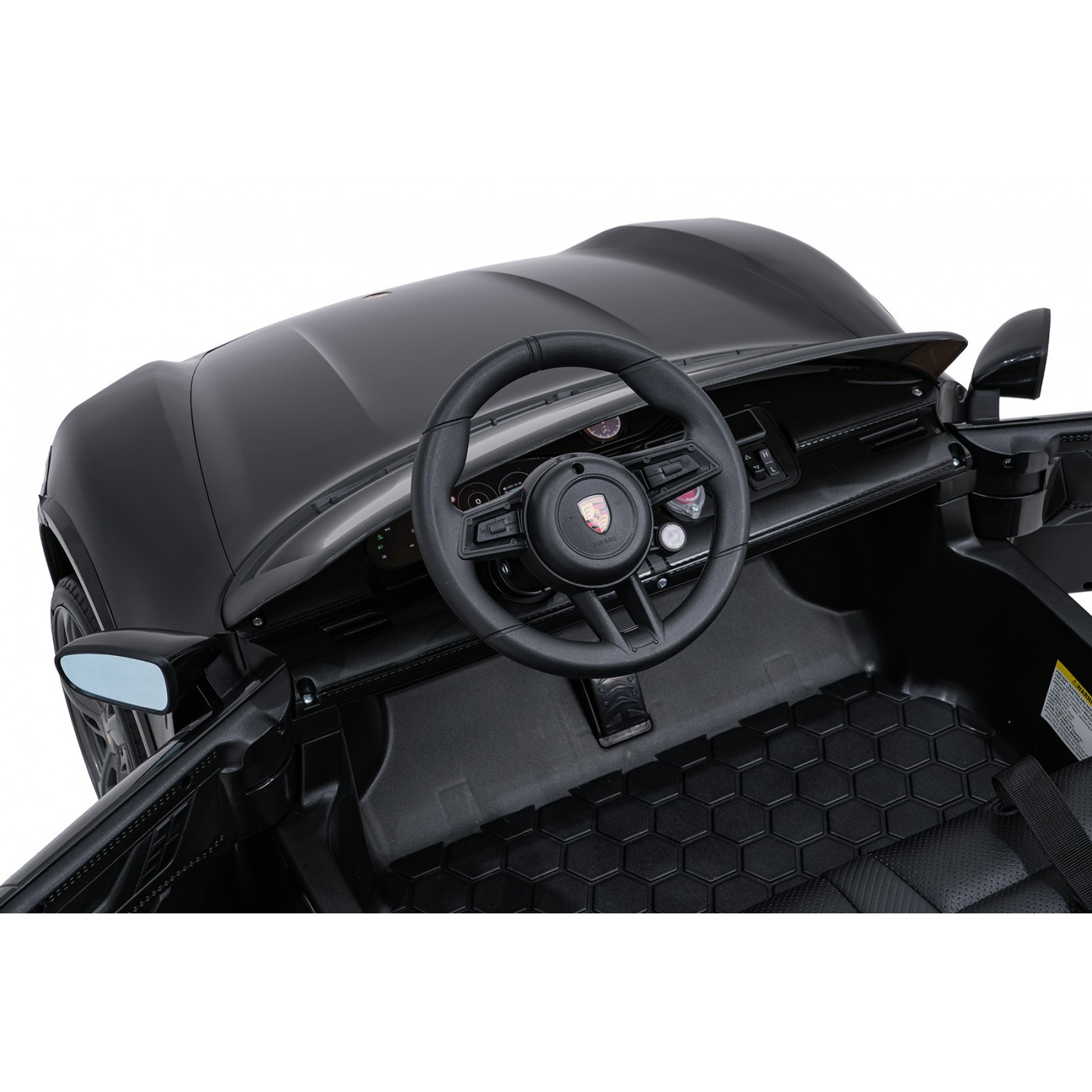 Pojazd Porsche Taycan Turbo S Czarny