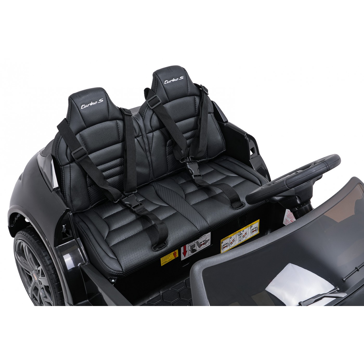 Pojazd Porsche Taycan Turbo S Czarny