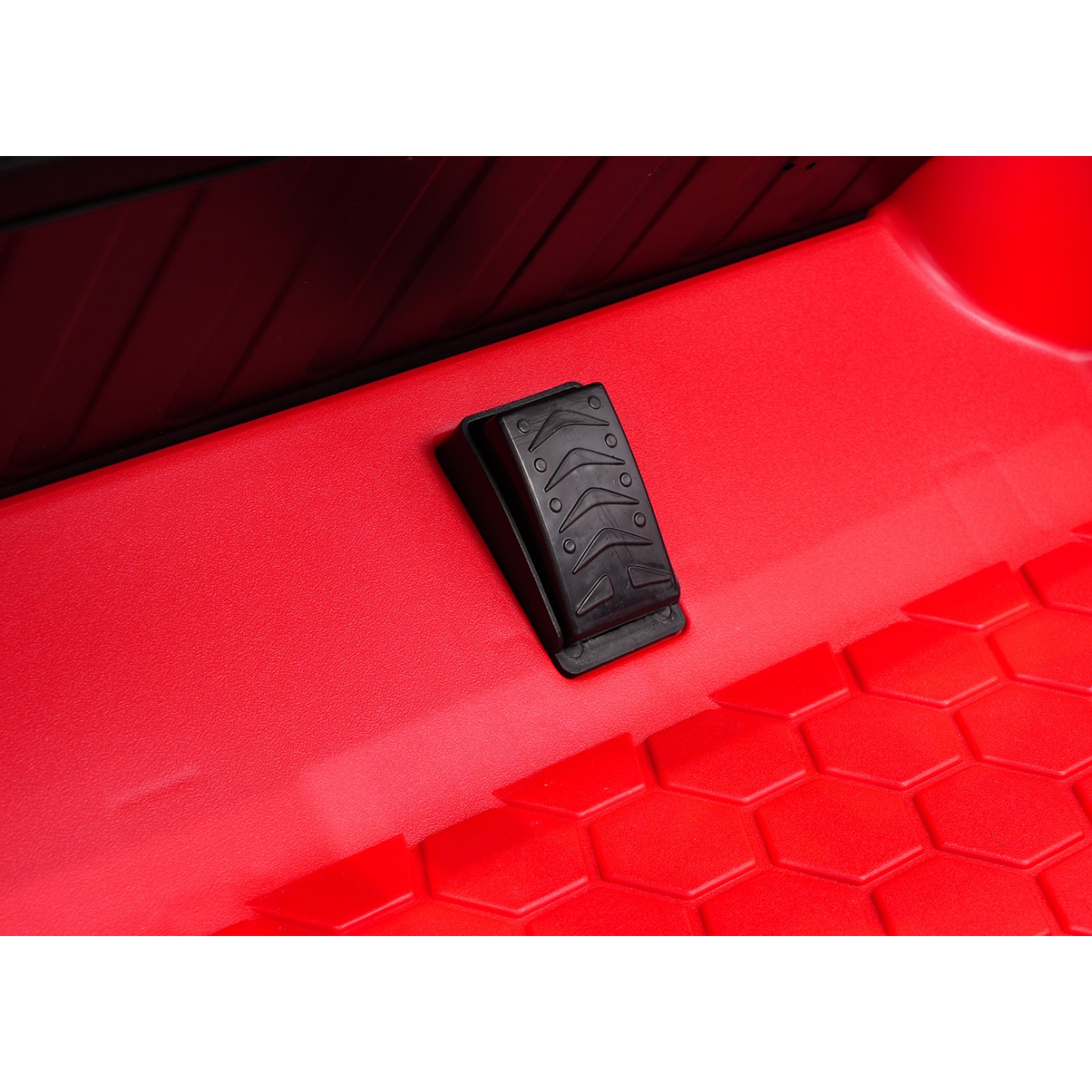 Pojazd Porsche Taycan Turbo S Czerwony