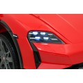 Pojazd Porsche Taycan Turbo S Czerwony