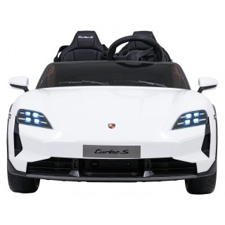 Pojazd Porsche Taycan Turbo S Biały