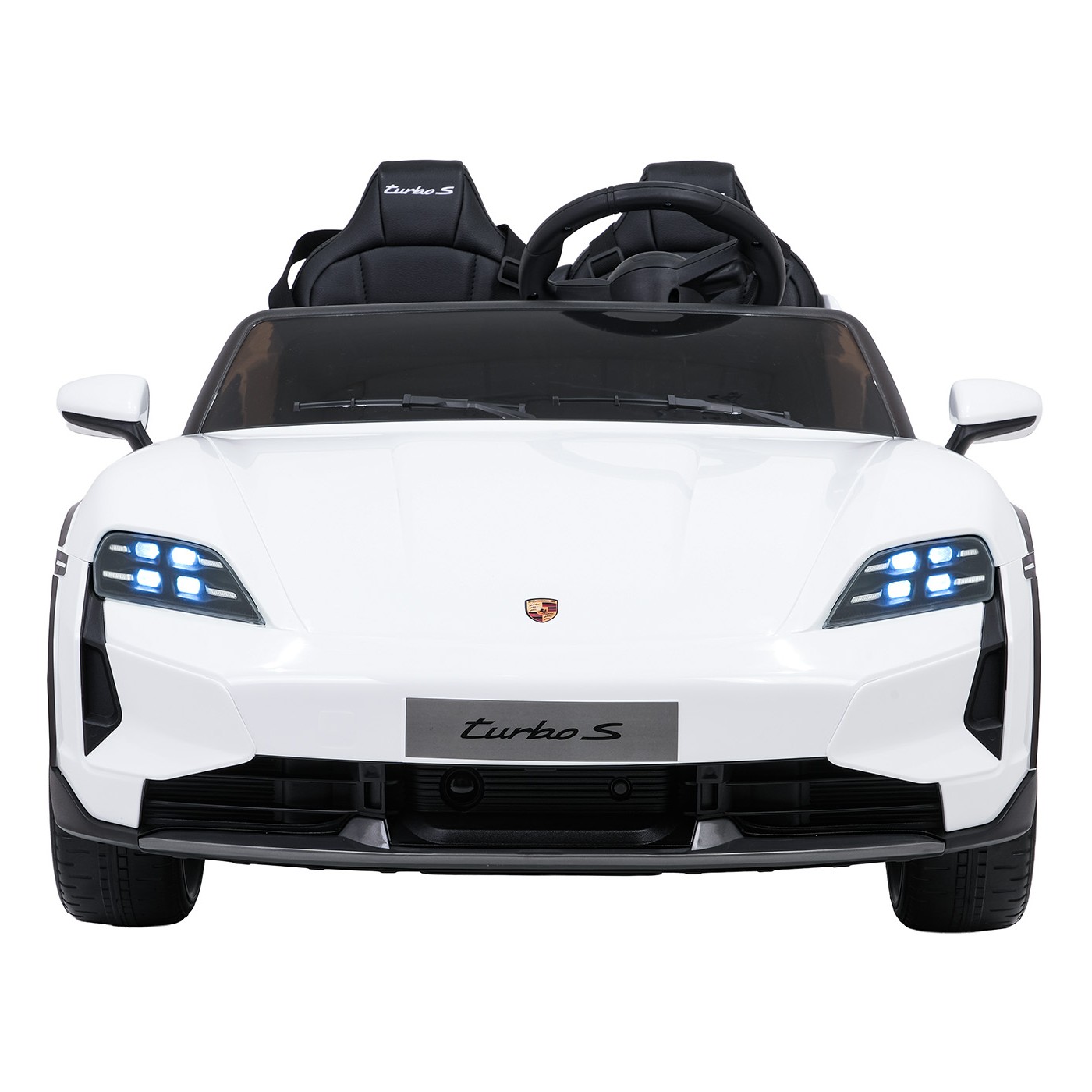 Pojazd Porsche Taycan Turbo S Biały