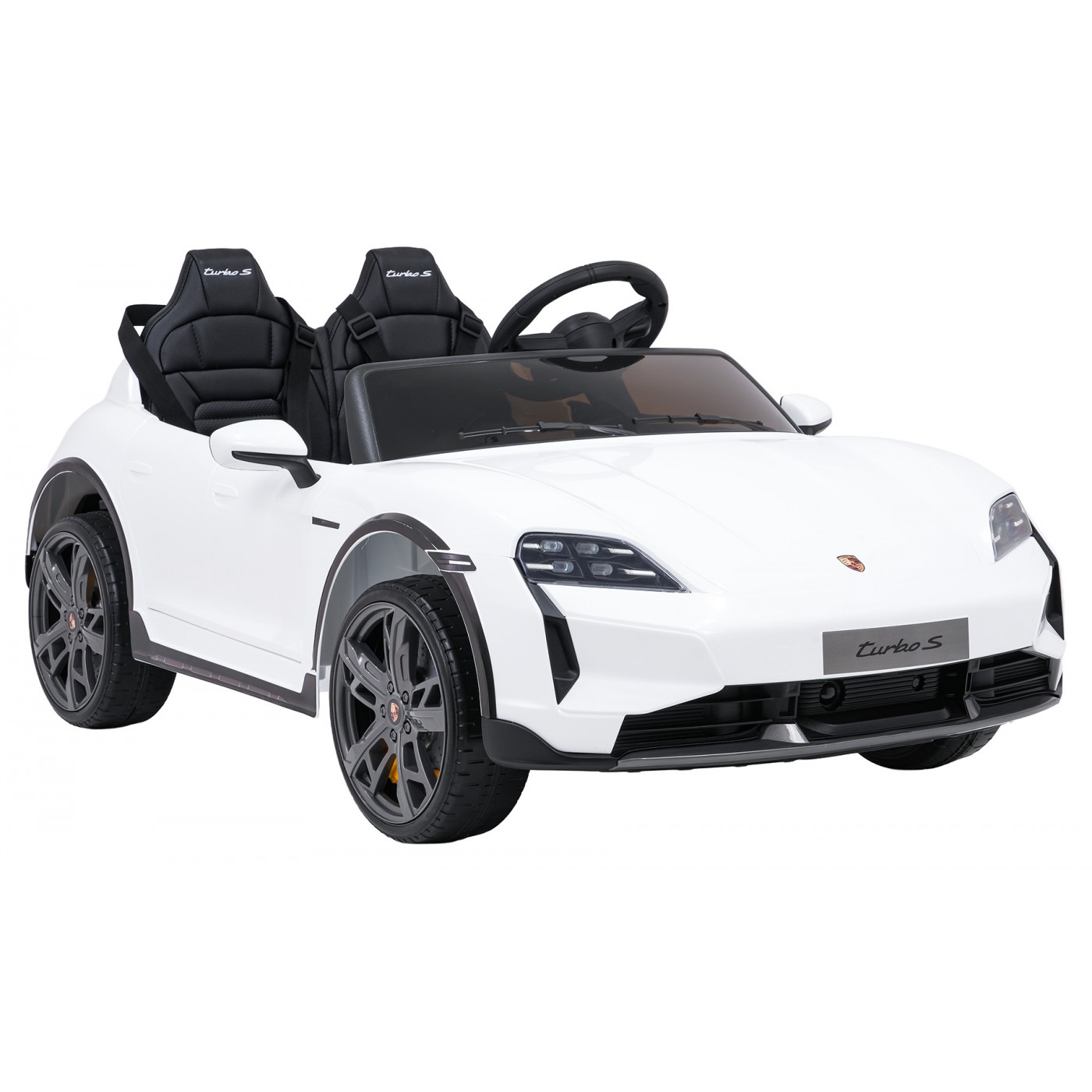 Pojazd Porsche Taycan Turbo S Biały