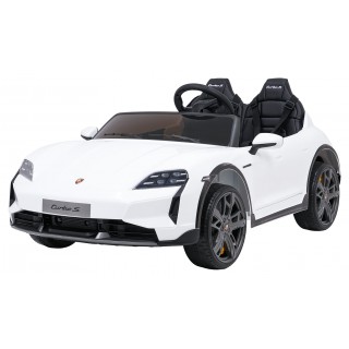 Pojazd Porsche Taycan Turbo S Biały