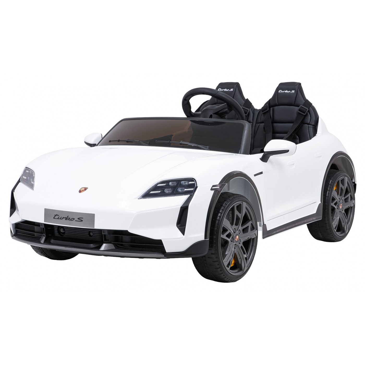 Pojazd Porsche Taycan Turbo S Biały