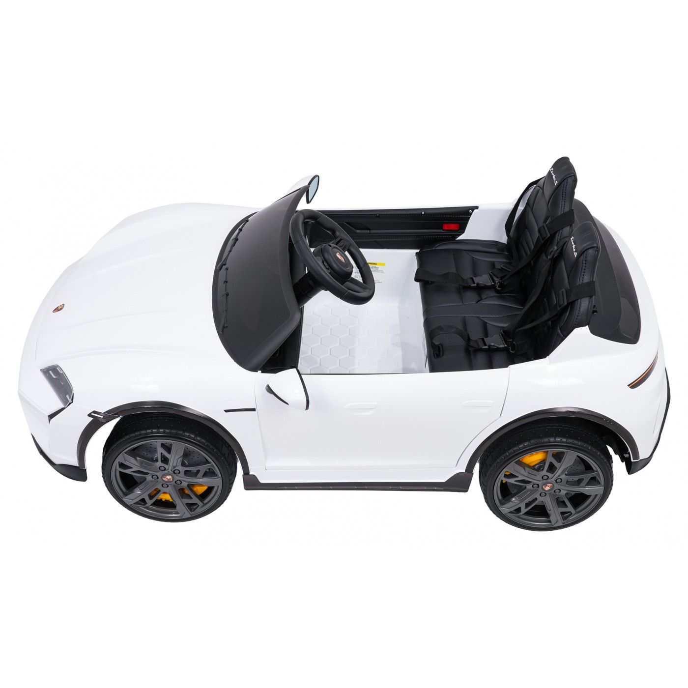 Pojazd Porsche Taycan Turbo S Biały