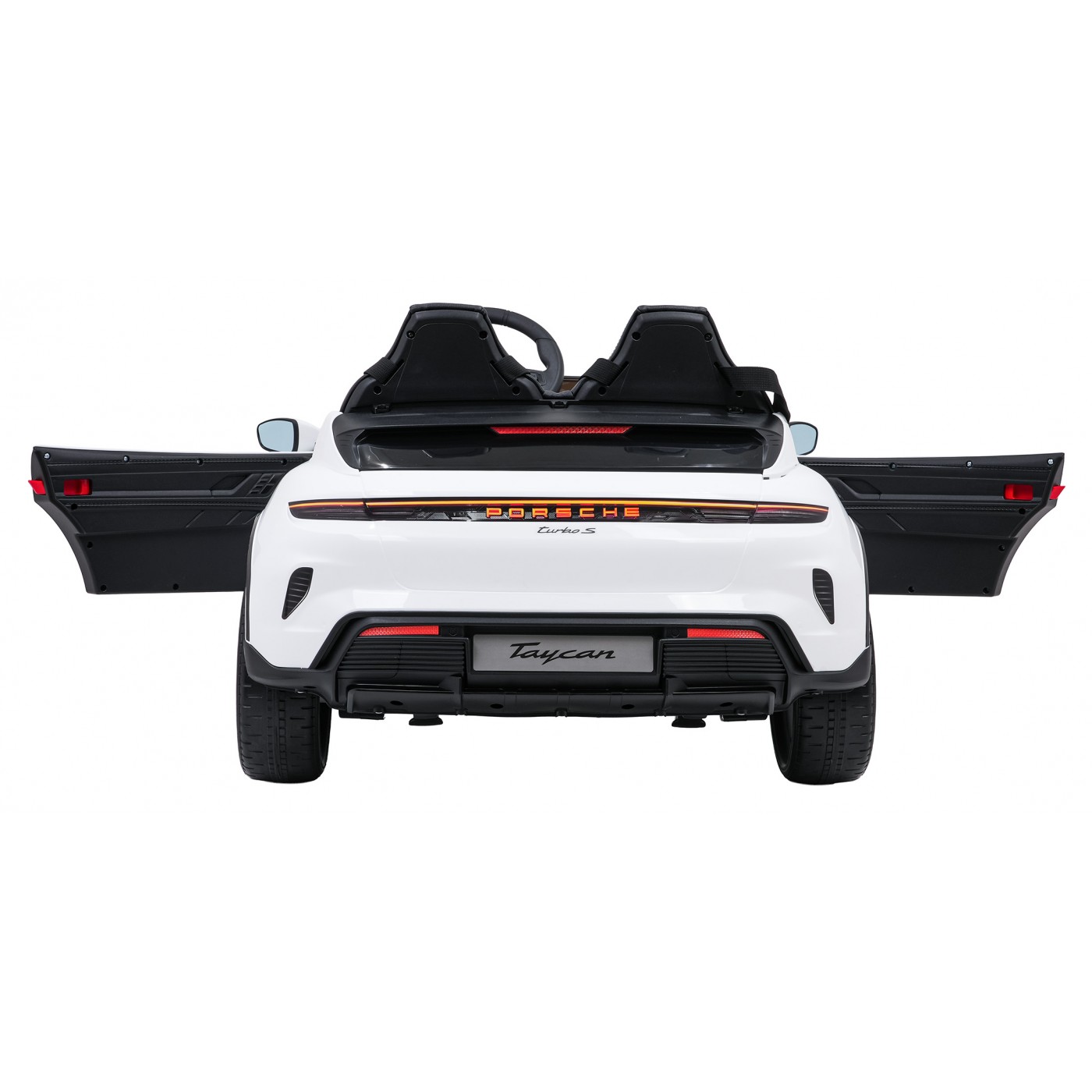 Pojazd Porsche Taycan Turbo S Biały