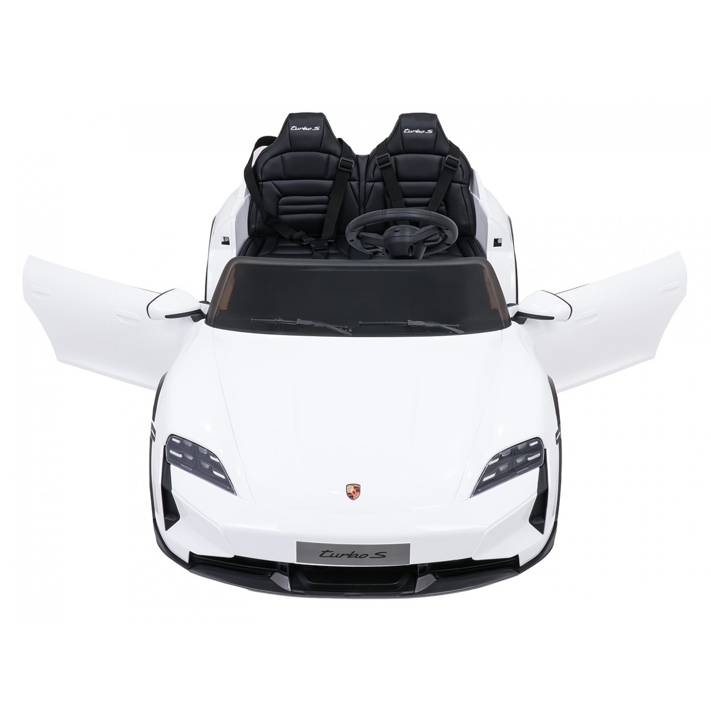 Pojazd Porsche Taycan Turbo S Biały