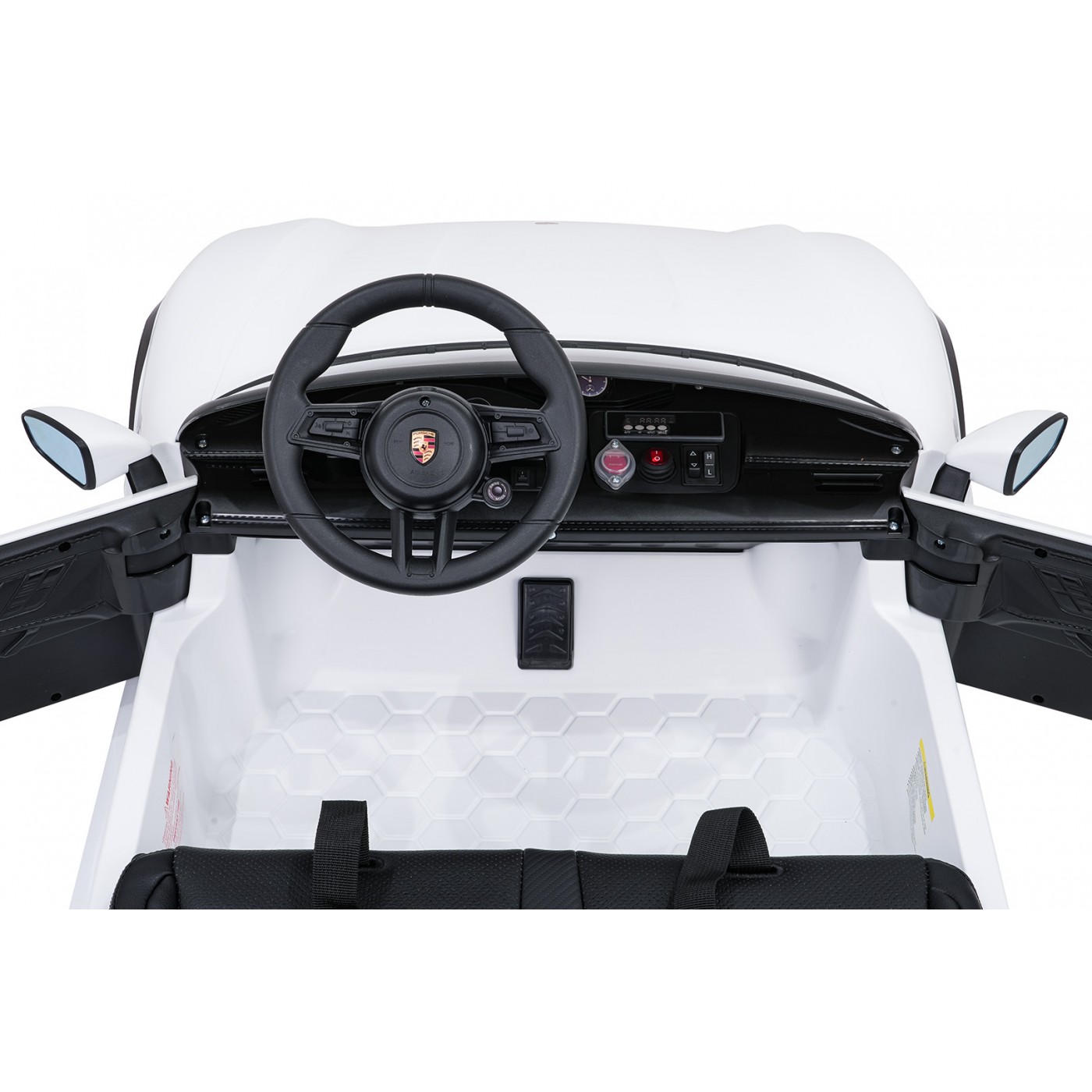 Pojazd Porsche Taycan Turbo S Biały