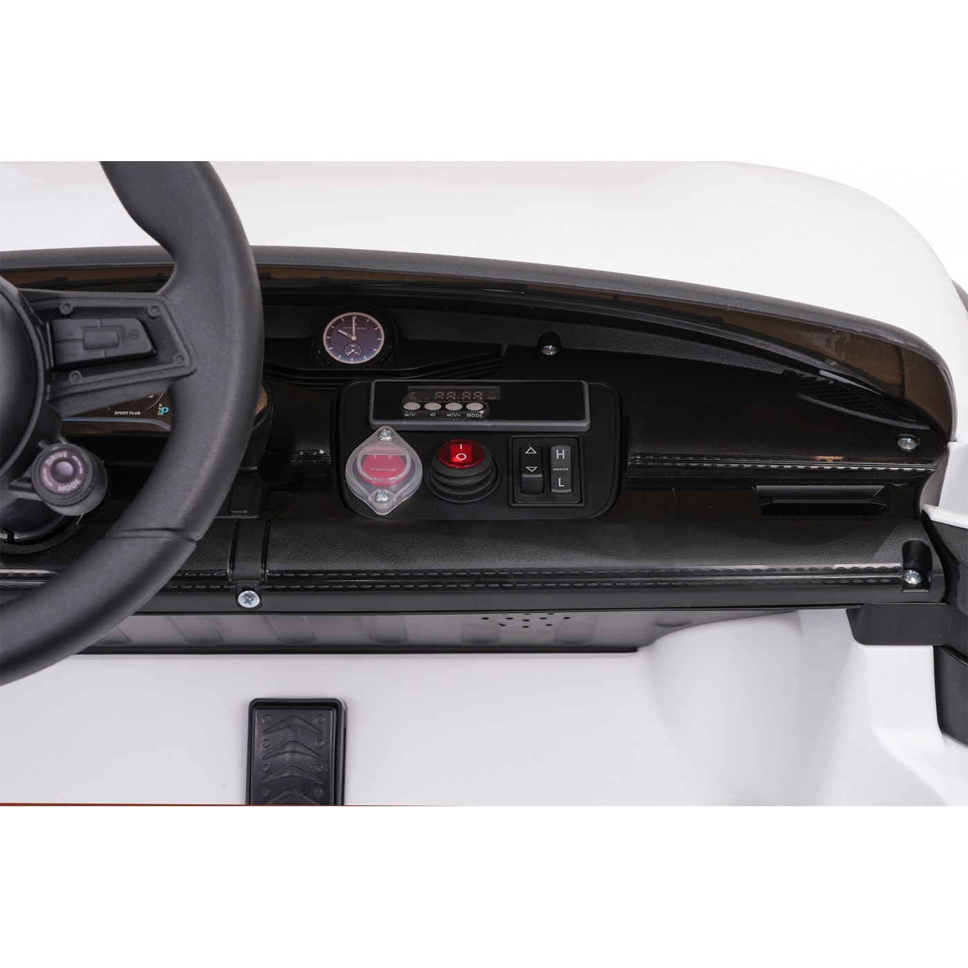 Pojazd Porsche Taycan Turbo S Biały