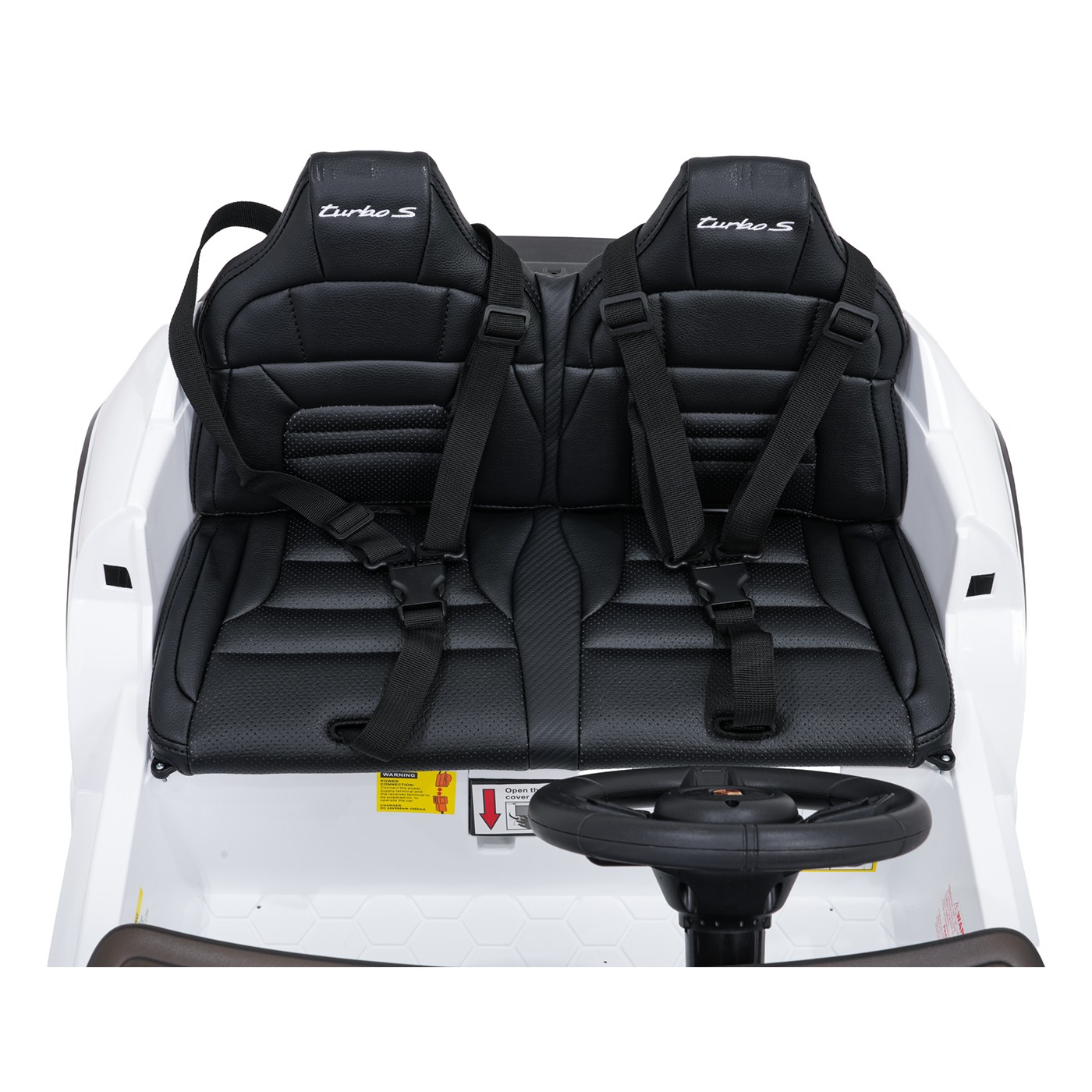 Pojazd Porsche Taycan Turbo S Biały