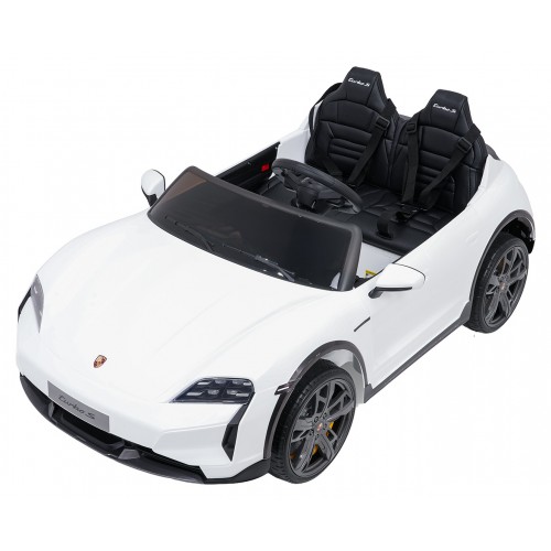 Pojazd Porsche Taycan Turbo S Biały