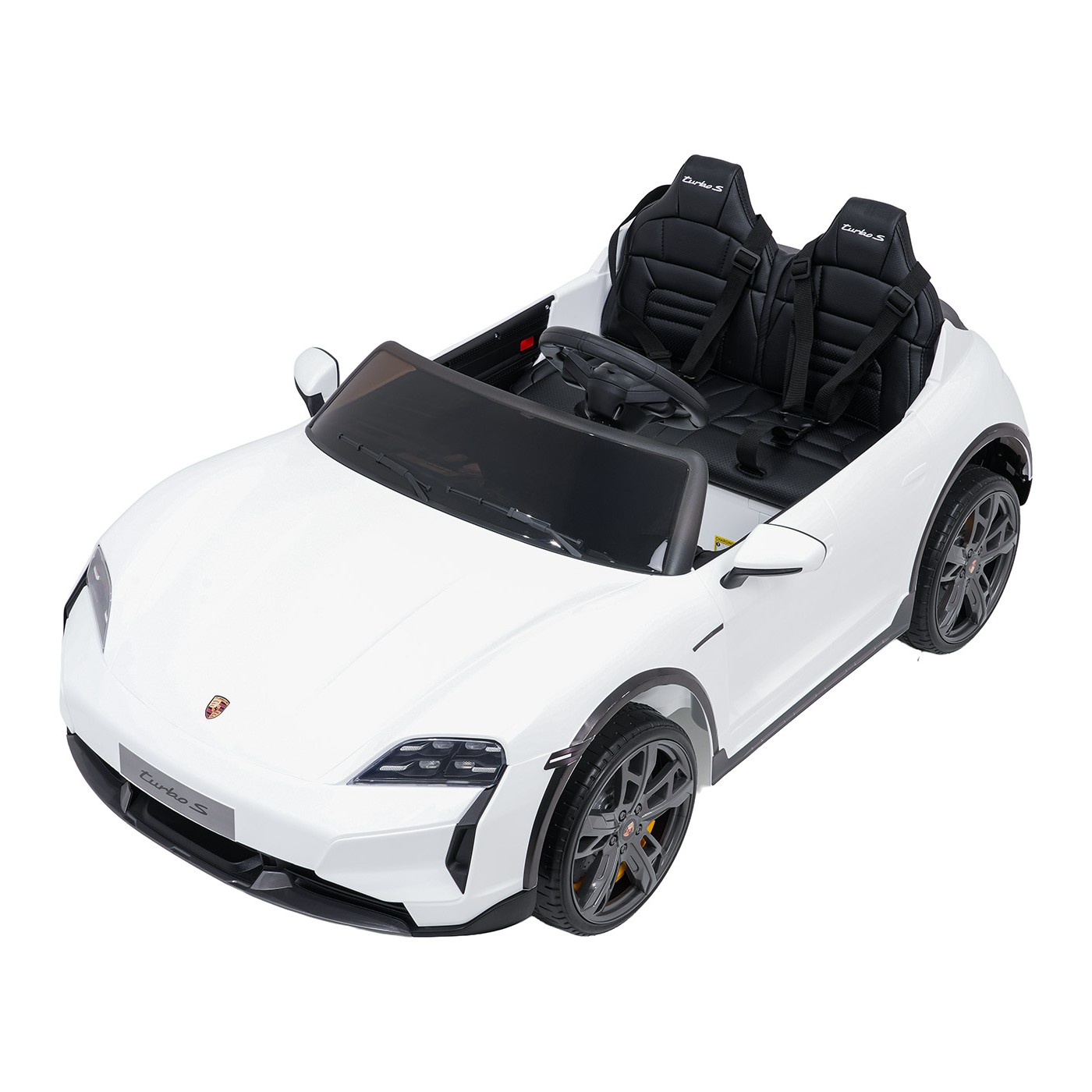 Pojazd Porsche Taycan Turbo S Biały